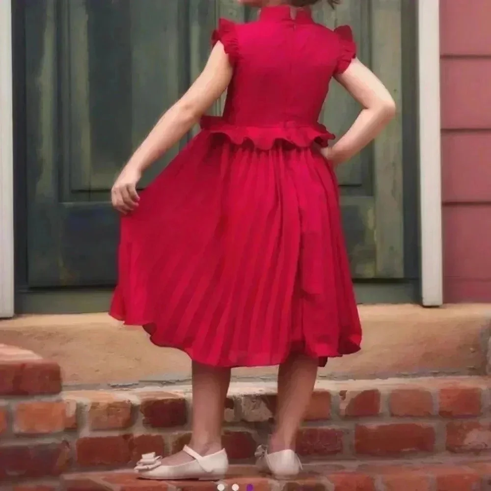 3 for 30$ Trish Scully baby girls red dress NWT